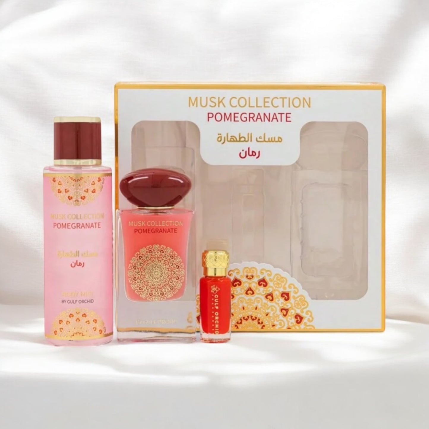 COFFRET POMEGRANATE-GULF ORCHID